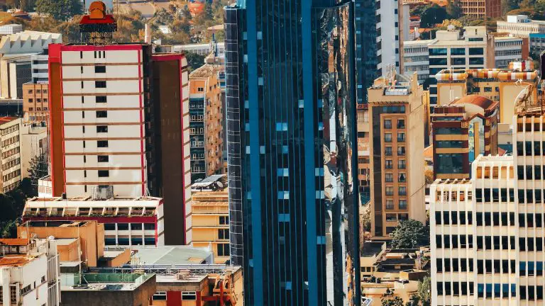 Nairobi Skyline Buldings