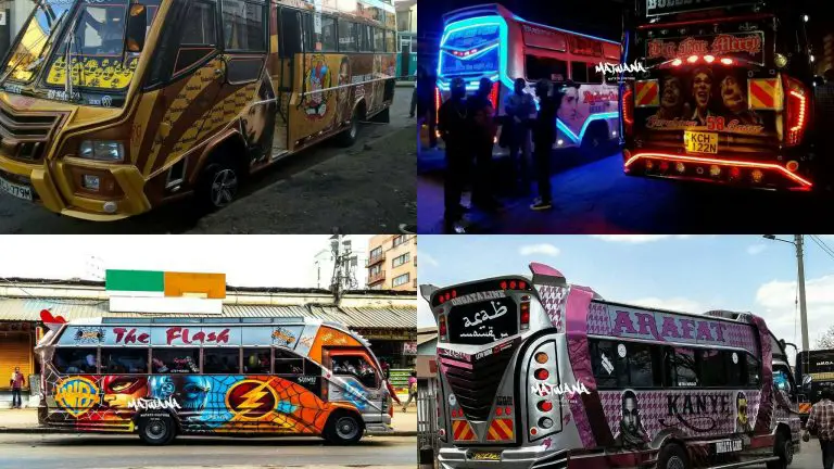 modified matatu, buses